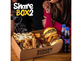 Burger O'Clock Share The Goodness 2 For Rs.2699/-